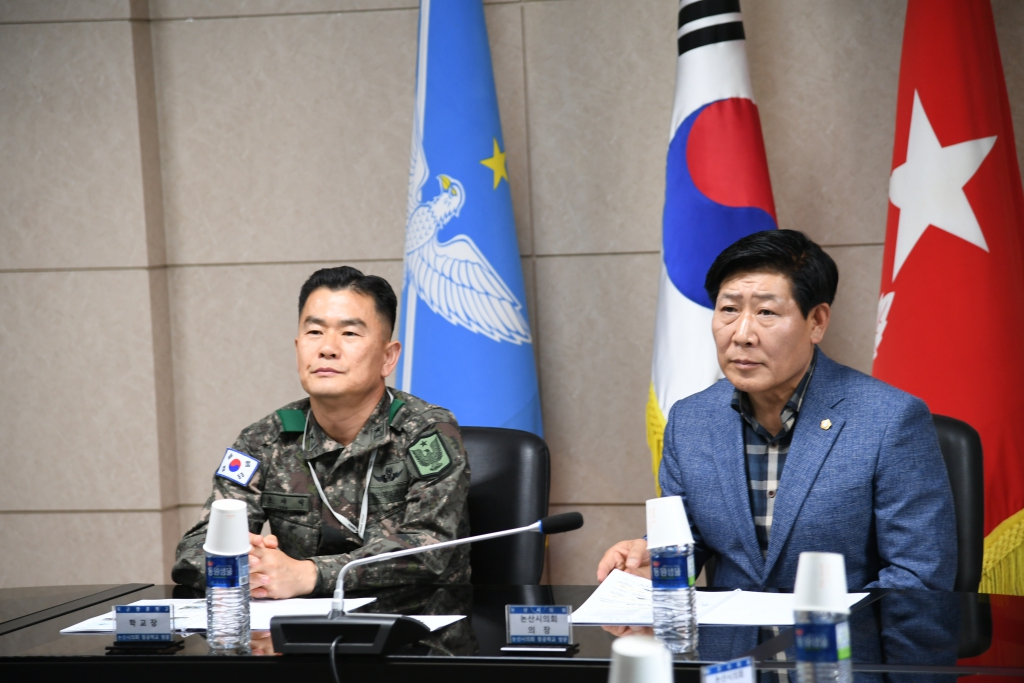 육군항공학교와의 간담회 이미지(2)