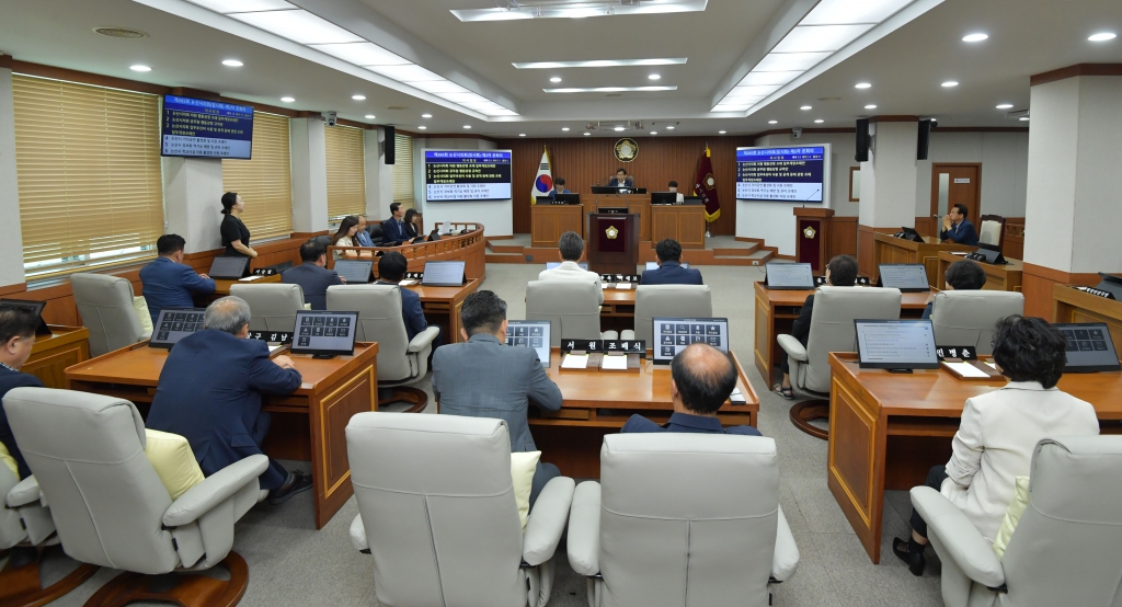 제265회 논산시의회 임시회 폐회 2025.07.28(월) 이미지(2)