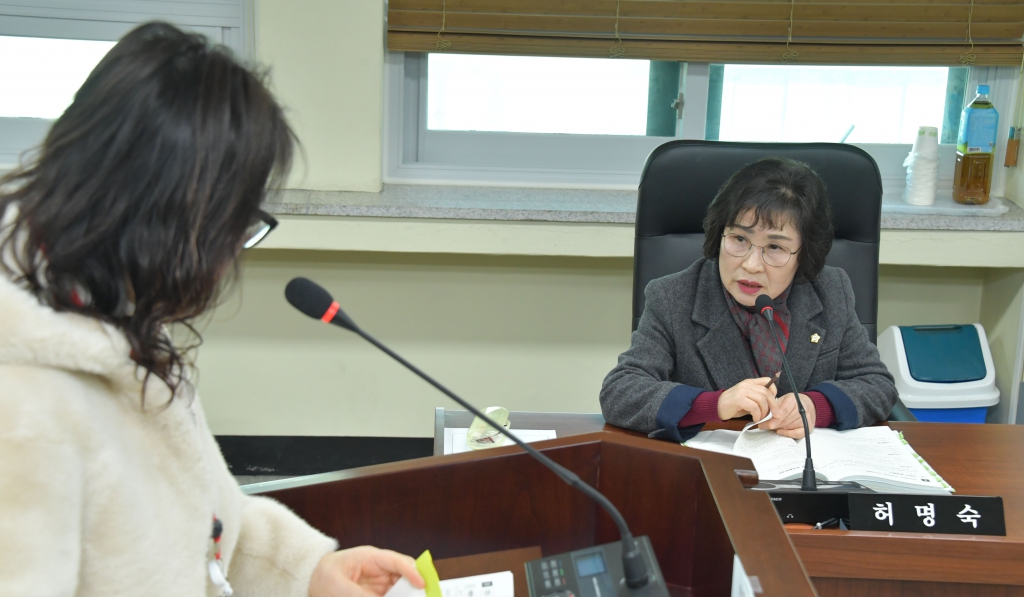 제262회 논산시의회 임시회-행정자치위원회(2025년도 주요업무 추진계획 보고 청취) 2025.02.24(월)  이미지(9)