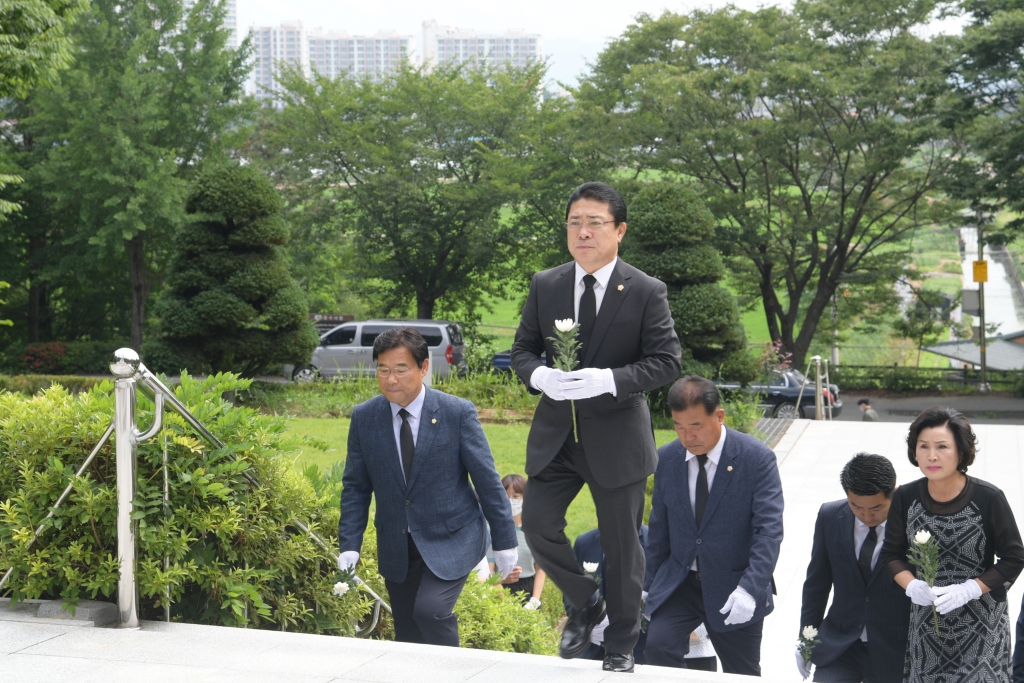 논산시의회 제8대 후반기 공식일정 시작 이미지(2)