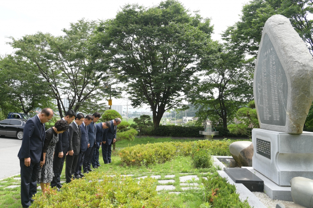 논산시의회 제8대 후반기 공식일정 시작 이미지(1)