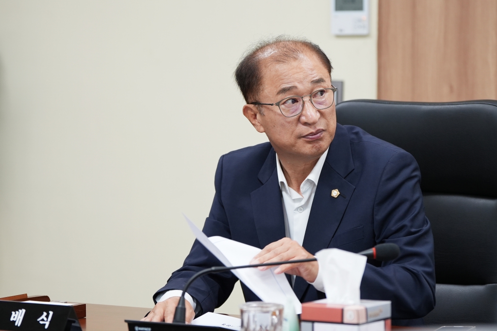 2023.05.24(수) 제243회 논산시의회 임시회 제1차 산업건설위원회 개최  이미지(8)