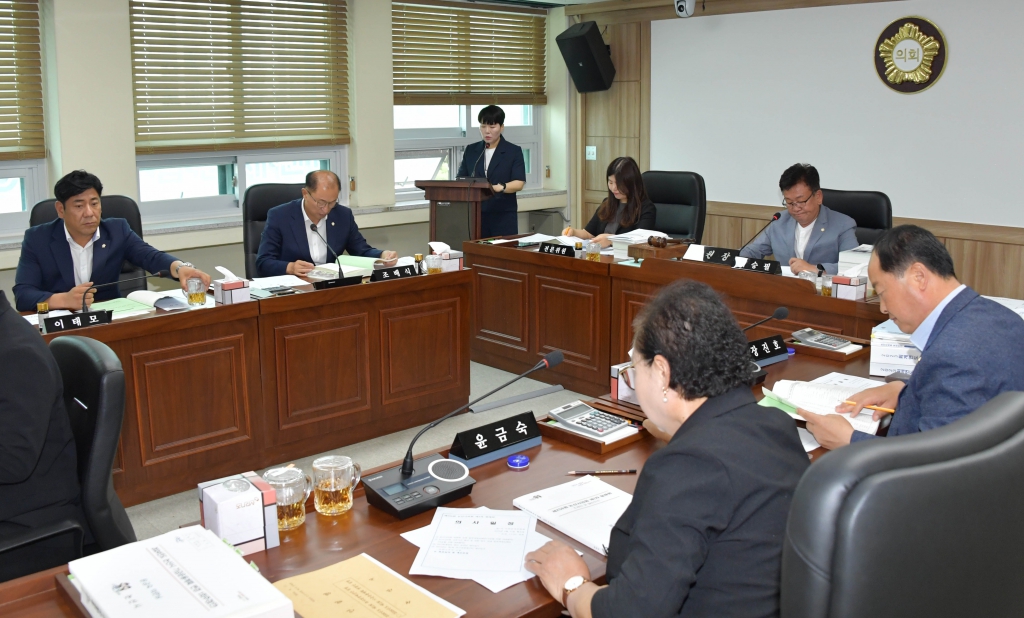 조례안 심사, 2023회계연도 결산 승인안 예비심사, 2024년도 제1회 추가경정예산안 예비심사(의회운영 제1차) 2024.06.17(월) 이미지(4)