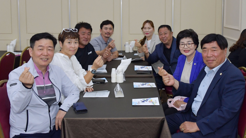 2024 제76회 충남도민체육대회 출전 관련 임원단 만찬 2024.06.07(금) 이미지(1)