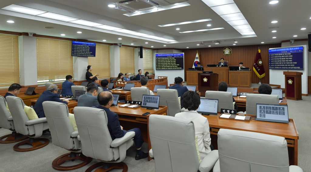 제265회 논산시의회 임시회 폐회 2025.07.28(월) 이미지(8)