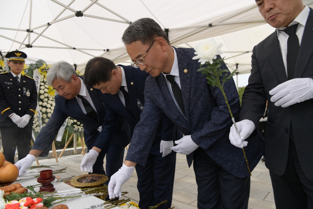 강경전투 전사경찰관 합동추도식 이미지(4)