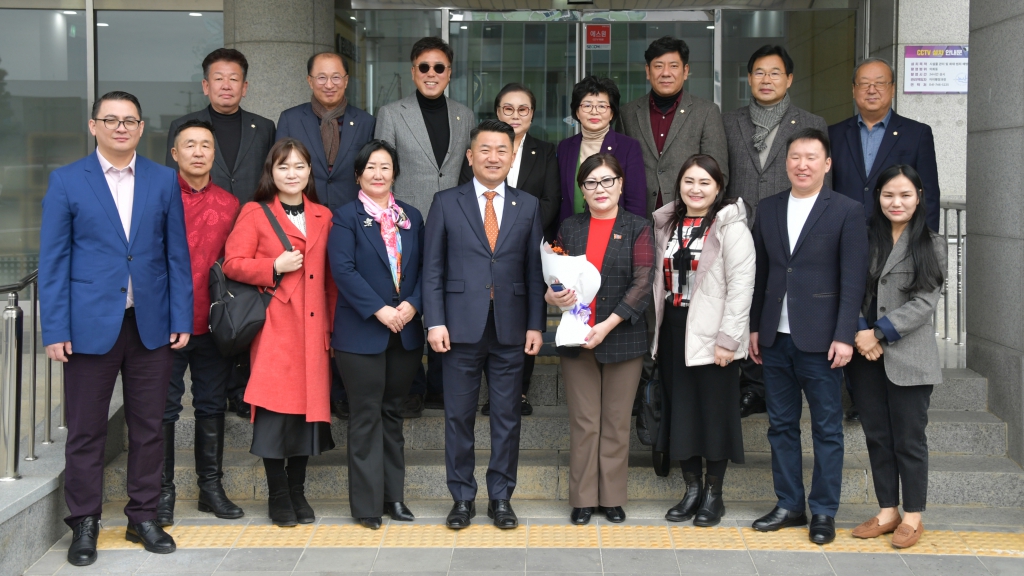몽골 날라이흐구 의회, 논산시의회 방문 2024.01.31(수) 이미지(12)