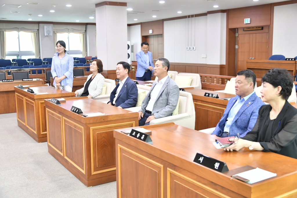 서울 은평구의회 운영위원회(위원장 기노만) 논산시의회 방문 이미지(7)