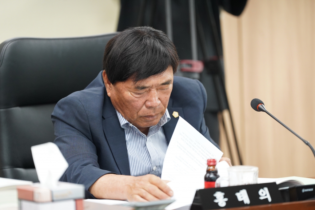 조례안 및 일반안건 심사(산업건설 제1차) 2024.06.18(화)  이미지(4)