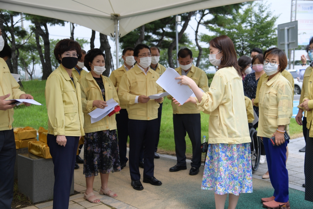 K-water 충남중부권관리단 수돗물 안전성 점검 및 논산 보건소 격려 방문 이미지(6)