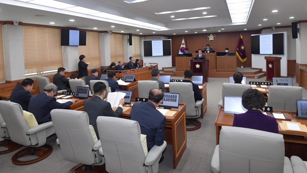 제268회 논산시의회 제2차 정례회 제2차 본회의 2025.12.01(월) 이미지(3)