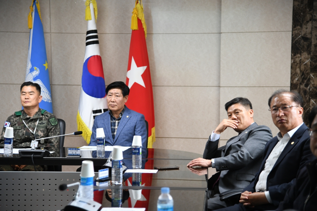육군항공학교와의 간담회 이미지(3)