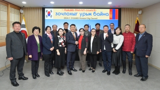 몽골 날라이흐구 의회, 논산시의회 방문 2024.01.31(수) 대표이미지
