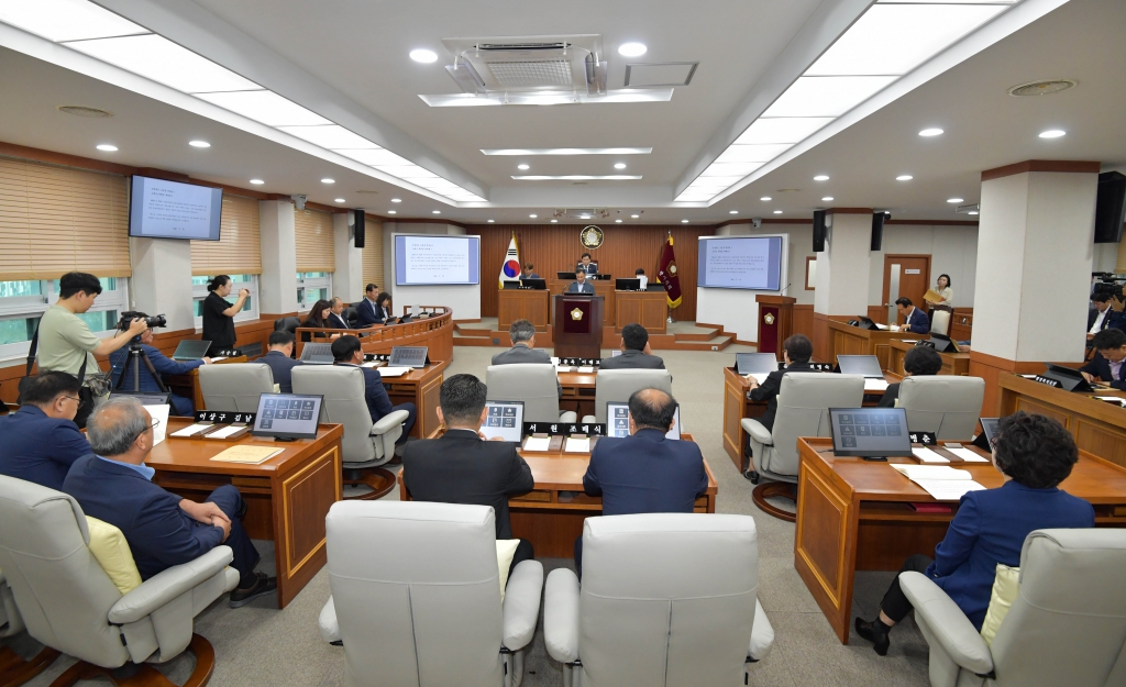 논산시의회, 제259회 임시회 개회 이미지(2)