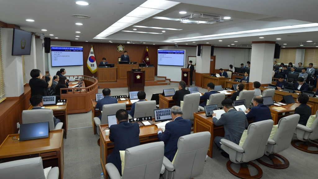 논산시의회, 제264회 제1차 정례회 개회 이미지(1)