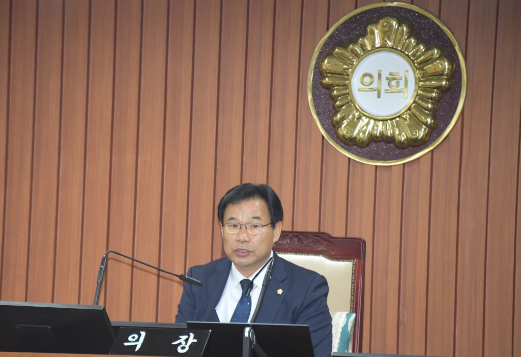논산시의회, 제263회 임시회 폐회 이미지(1)