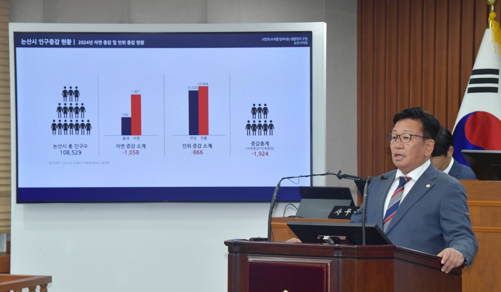 논산시의회, 제264회 제1차 정례회 개회 이미지(3)