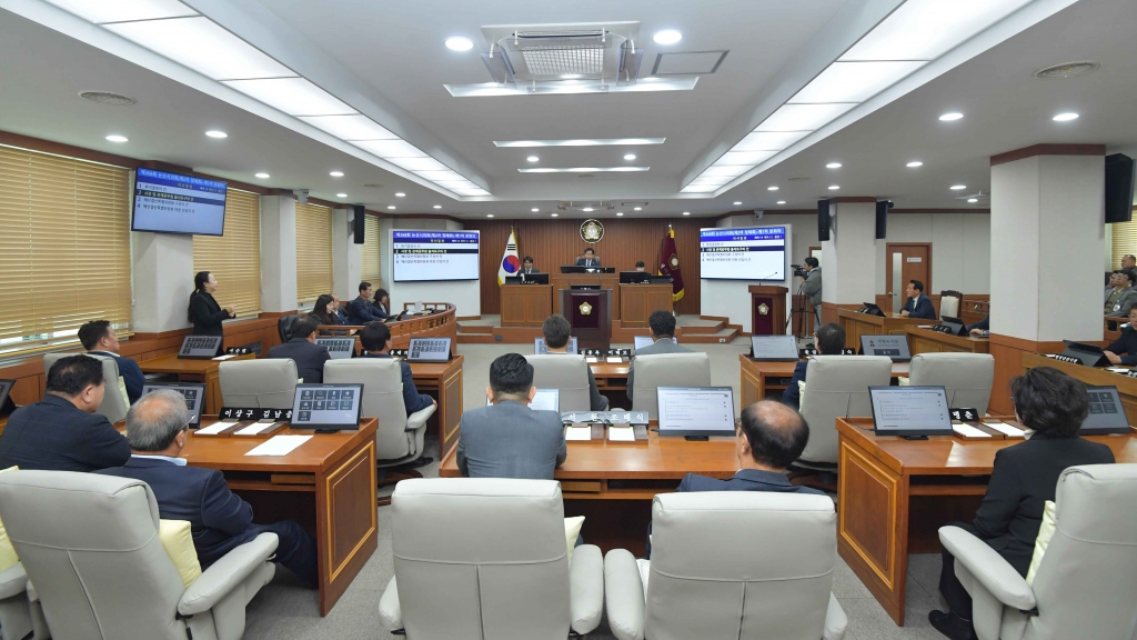 논산시의회, 제268회 제2차 정례회 개회 이미지(1)